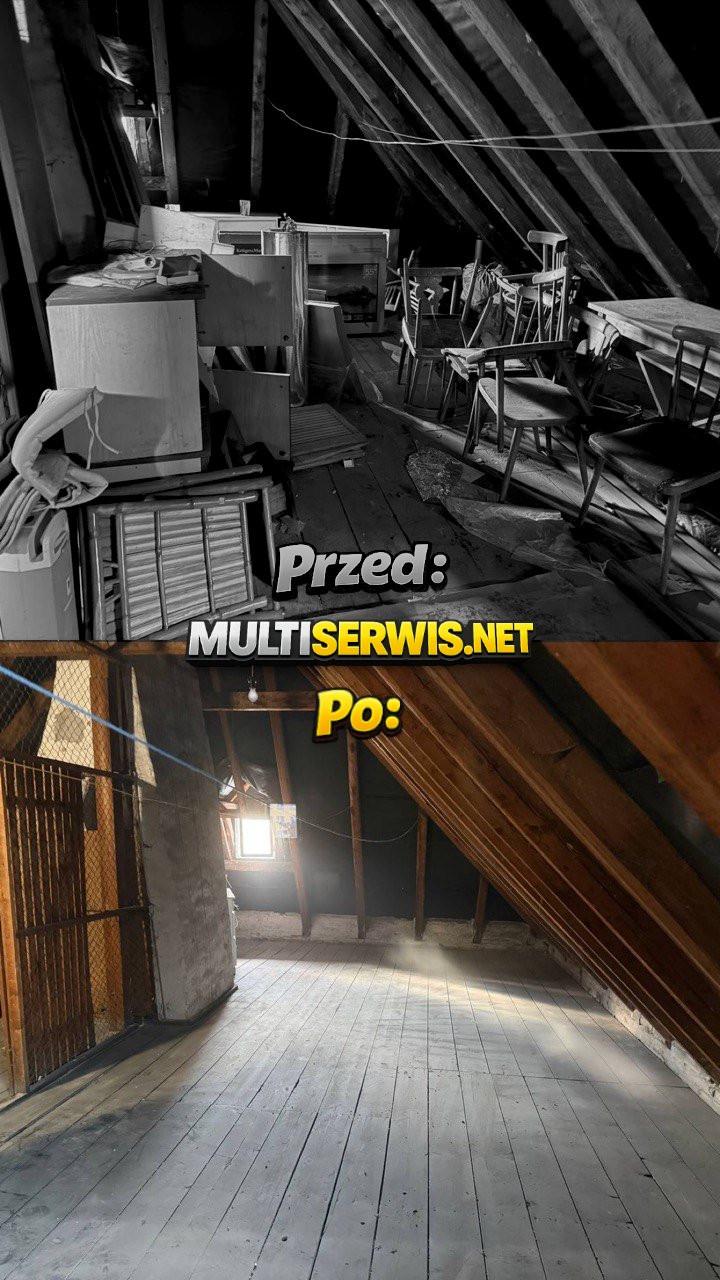 Opróżnianie strychu