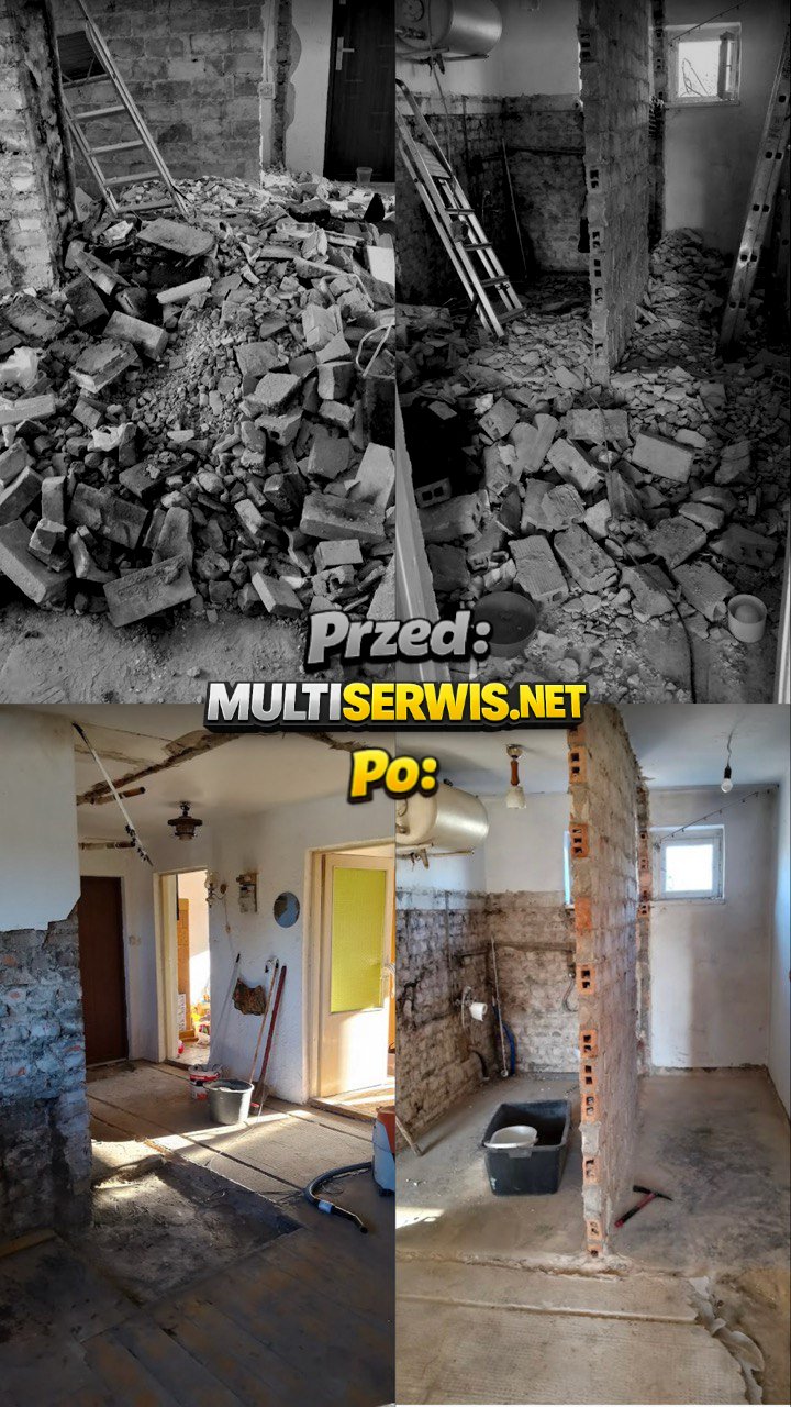 Rozbiórka i wywóz gruzu